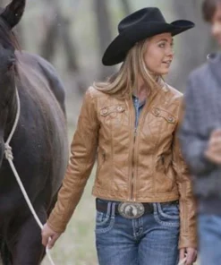 Heartland Amy Fleming Leather Jacket