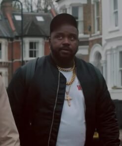 Atlanta S03 Brian Tyree Henry Black Varsity Jacket