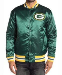 Bay Packers Green Bomber Jacket