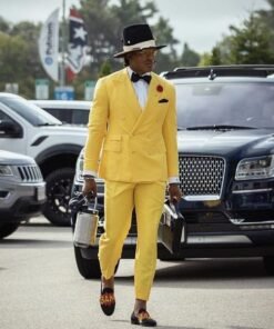 Cam Newton Yellow Suit