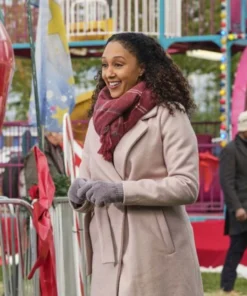 Christmas Comes Twice Tamera Mowry-Housley Coat