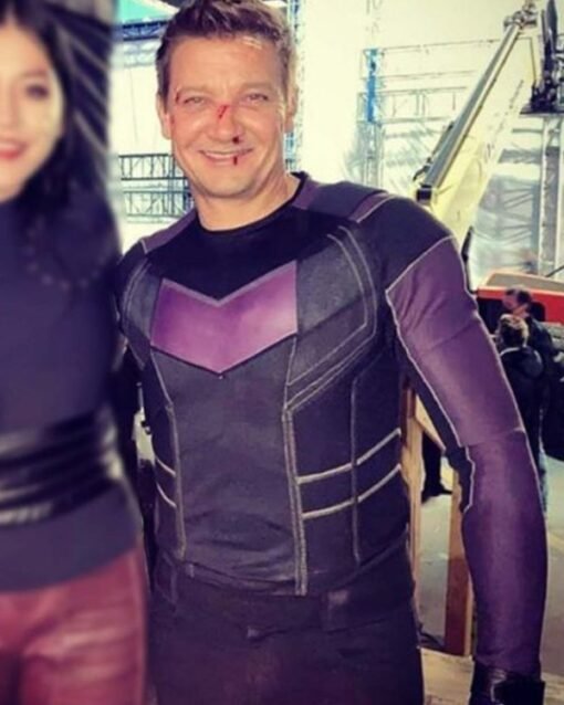 Hawkeye 2021 Clint Barton Leather Jacket