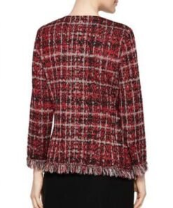 Filthy Rich Norah Ellington Plaid Tweed Jacket