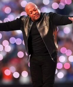 Super Bowl halftime Dr.Dre Leather Jacket