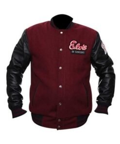 Elvis In Concert Varsity Jacket
