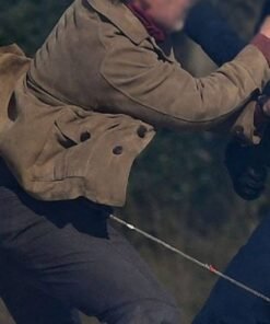 Mission Impossible 7 Esai Morales Suede Jacket