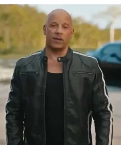 F9 Dominic Toretto Cafe Racer Leather Jacket