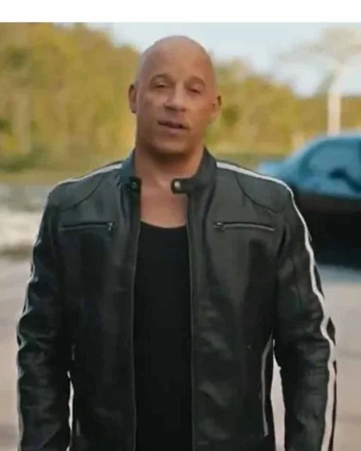 F9 Dominic Toretto Cafe Racer Leather Jacket