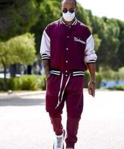 Formula One French Grand Prix Lewis Hamilton Bomber Jacket