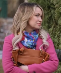 Planning for Joy 2022 Chelsey Reist Pink Mid-Length Coat