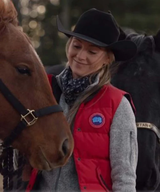 Heartland S14 Amy Fleming Red Vest