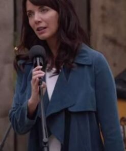 Heartland Season 14 Lou Fleming Blue Coat