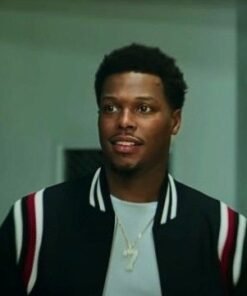 Hustle Kyle Lowry Black Varsity Jacket