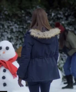 Jingle Bell Bride Julie Gonzalo Parka Jacket