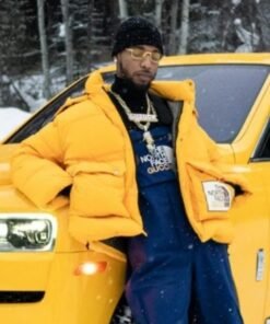 https://www.hleatherjackets.com/wp-content/uploads/2022/04/Key-Glock-Pain-Killers-Yellow-Puffer-Jacket.jpg