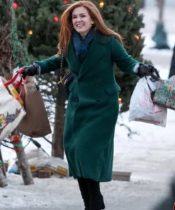 Isla Fisher Godmothered Coat