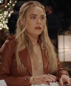 Maggie 2022 Rebecca Rittenhouse Leather Jacket