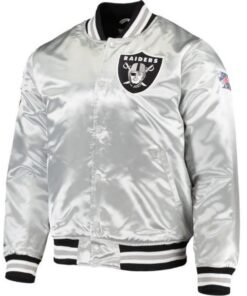 Men’s Raiders Las Vegas Silver Jacket