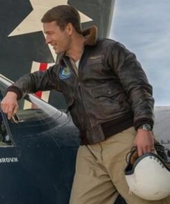Devotion Tom Hudner Leather Jacket