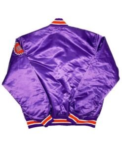 Vtg Rare NBA Phoenix Suns Starter Purple Jacket
