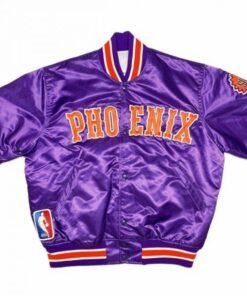 Vtg Rare NBA Phoenix Suns Starter Purple Jacket