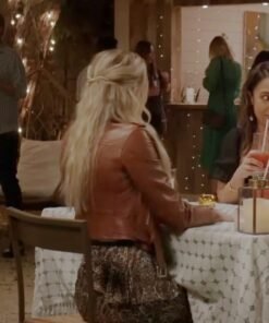 Maggie 2022 Rebecca Rittenhouse Leather Jacket