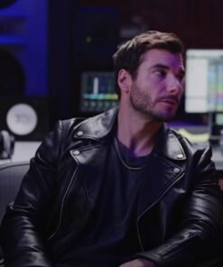 The Chainsmokers Ryan O Flanagan Black Leather Jacket