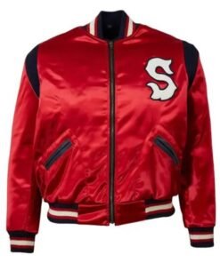 Sacramento Solons 1950 Red Bomber Jacket
