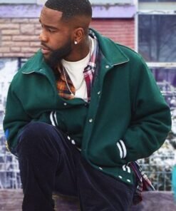 Christmas Flow Tayc Green Jacket