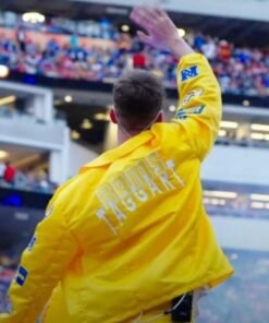 The Chainsmokers Andrew Taggart NFC 2022 Yellow jacket