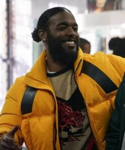 The Chi S05 Trig Taylor Yellow Puffer Jacket