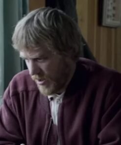 The Score Johnny Flynn Maroon Jacket