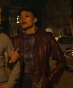 The Tender Bar Briana Middleton Leather Coat