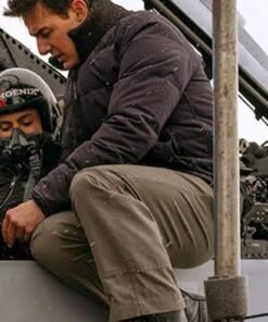 Tom Cruise Top Gun: Maverick Black Jacket