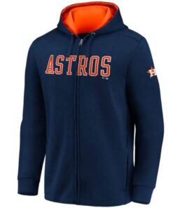 Houston Astros Blue Zip-Up Hoodie