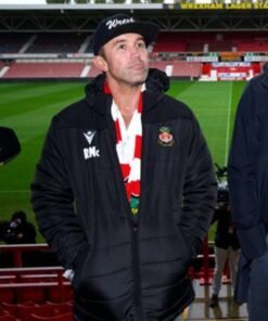 Wrexham 2022 Rob McElhenney Black Jacket