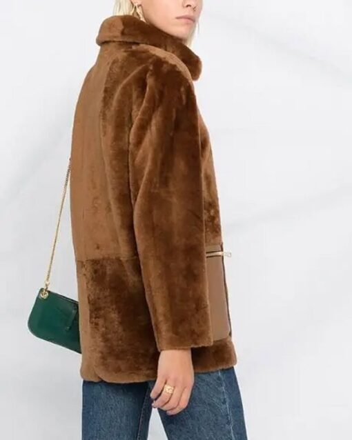 Hawkeye Yelena Belova Brown Fur Coat