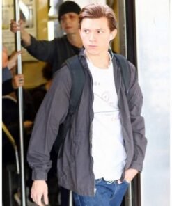 Spider Man Homecoming Grey Cotton Jacket