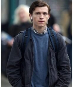 Spider Man Homecoming Grey Cotton Jacket