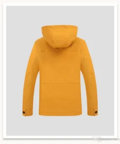 Mens Yellow Cotton Jacket