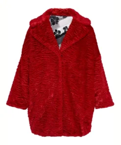 Katy Keene Red Fur Coat