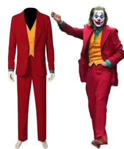 Joker Joaquin Phoenix Red Suit