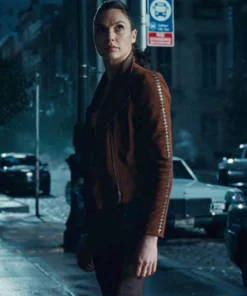 Wonder Woman JL Brown Jacket