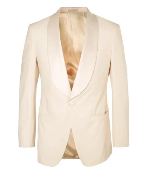 Kingsman Ivory Dinner Tuxedo Jacket With Free Bow