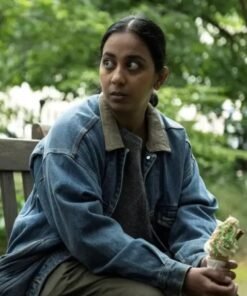 Anjana Vasan Killing Eve S04 Blue Jacket