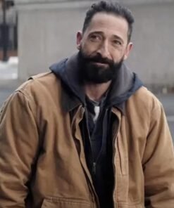 Clean Adrien Brody Brown Cotton Jacket