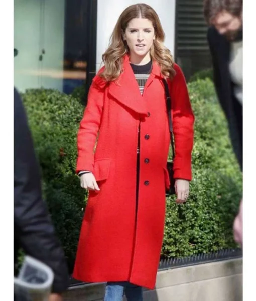 Love Life Darby Red Trench Coat