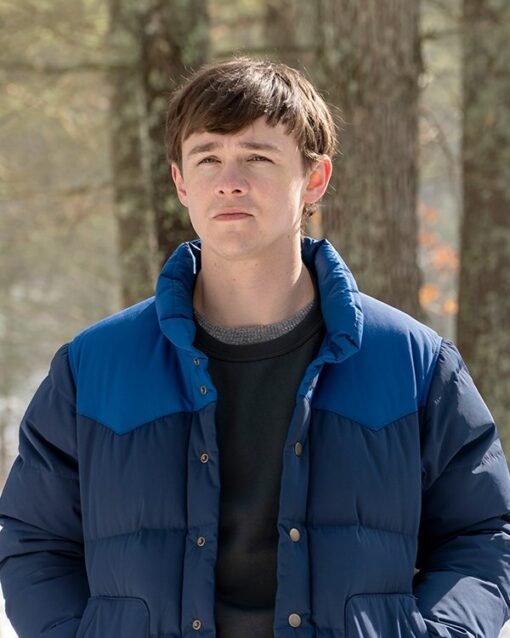 Dexter New Blood Harrison Blue Puffer Jacket