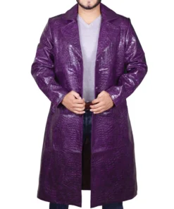 Suicide Squad Joker Crocodile Coat