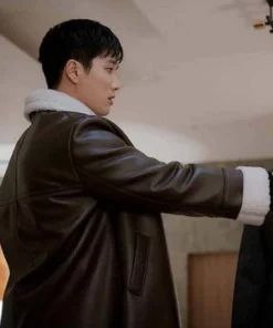 Itaewon Class Ahn Bo-Hyun Leather Coat